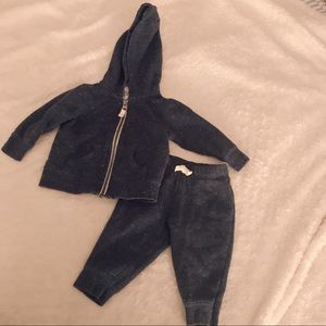 Carter’s Infant Boy Zip-up Hoodie and Joggers